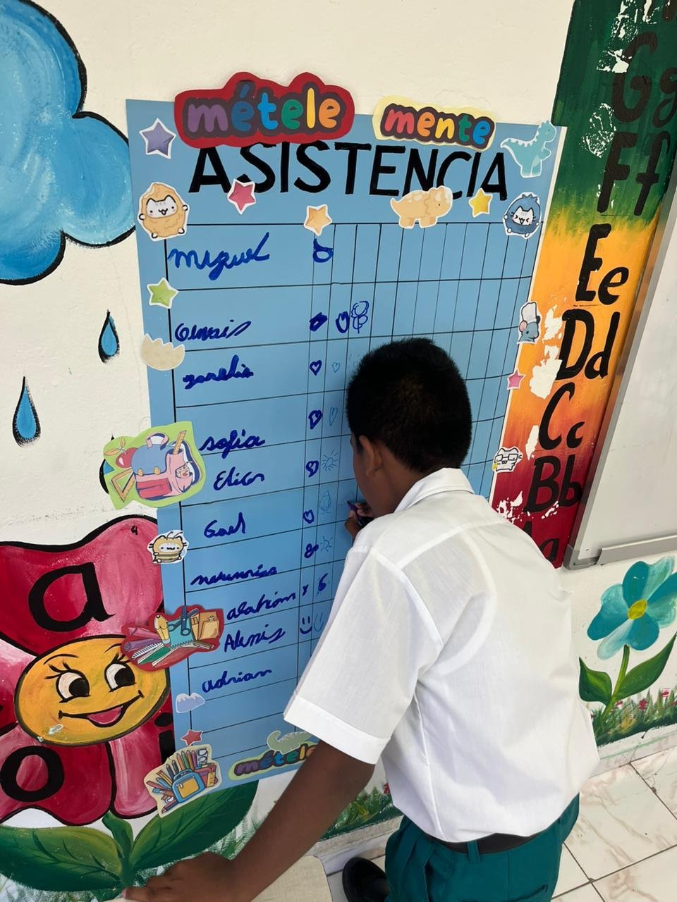 Lista de asistencia